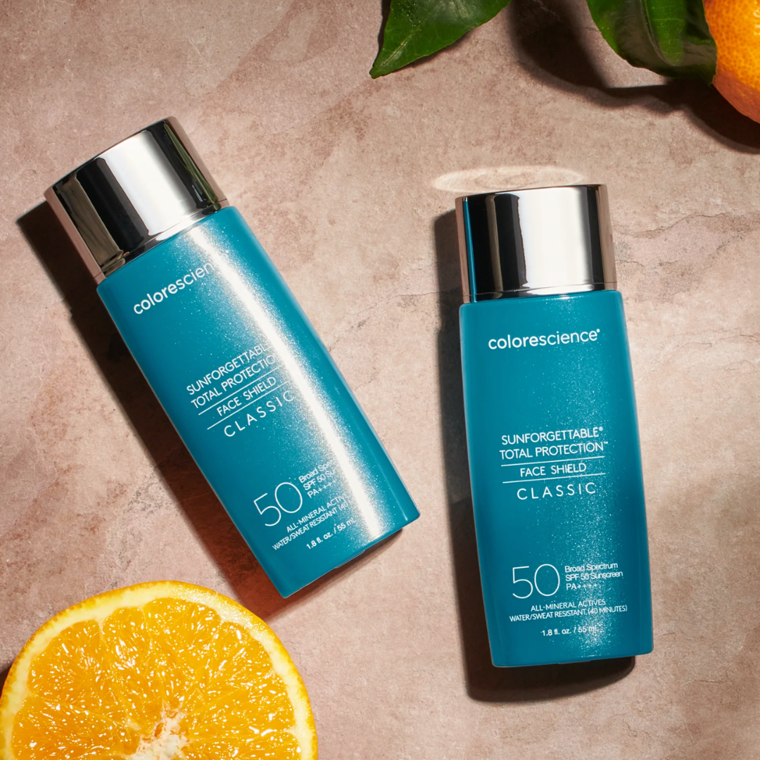 Colorescience SUNFORGETTABLE TOTAL PROTECTION FACE SHIELD CLASSIC SPF 50 | Drėkinanti apsauga nuo saulės