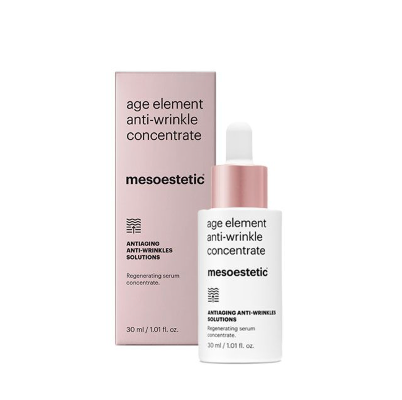 Mesoestetic AGE ELEMENT® ANTI-WRINKLE CONCENTRATE | Regeneruojantis veido koncentratas
