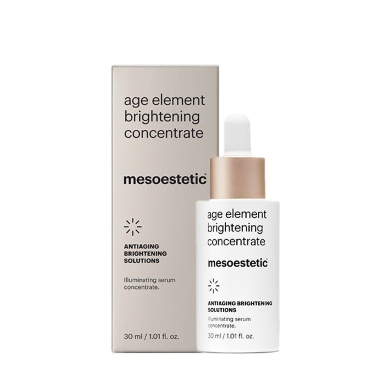 Mesoestetic AGE ELEMENT® BRIGHTENING CONCENTRATE | Šviesinantis koncentratas
