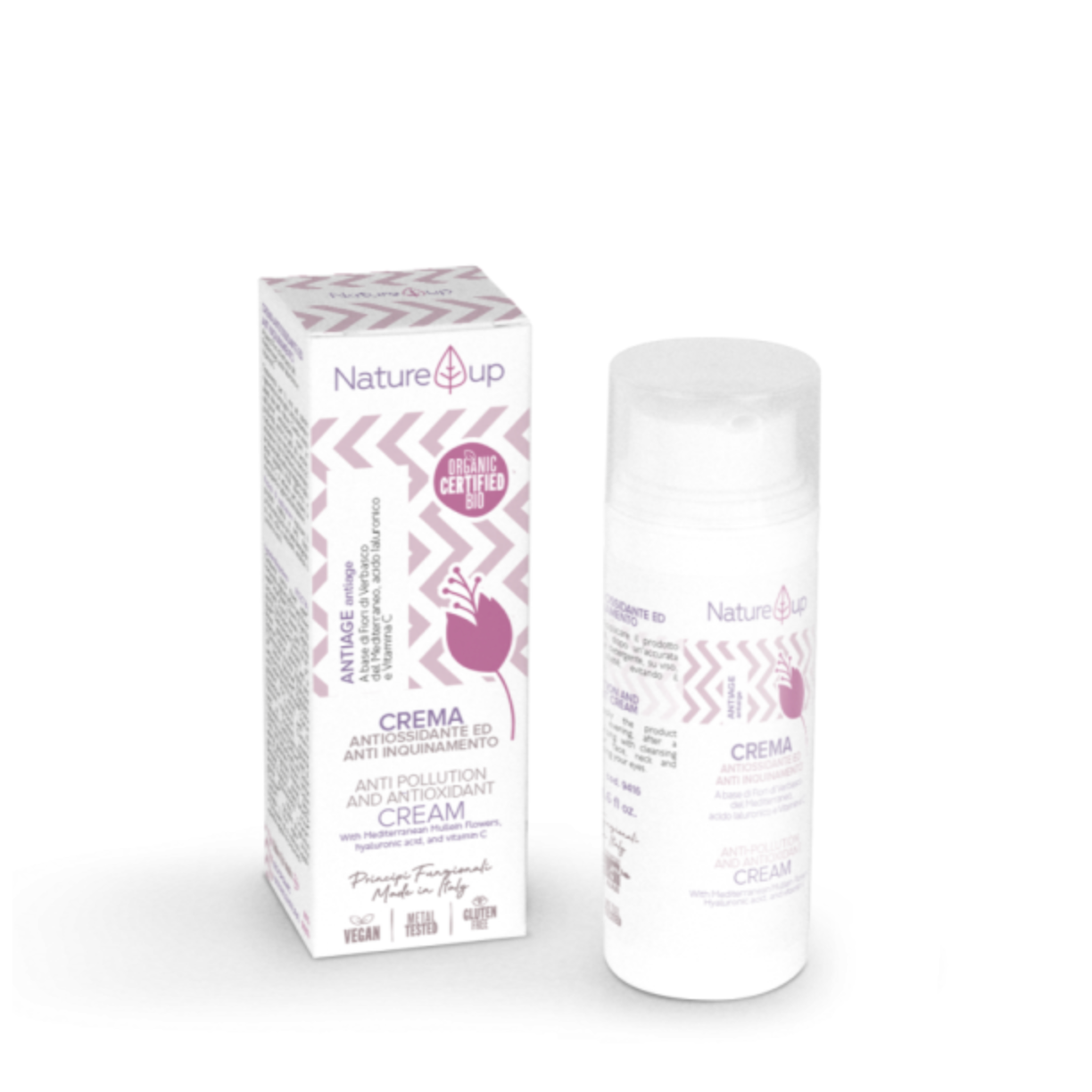 Nature Up ANTIPOLLUTION & ANTIOXIDANT FACE CREAM | Antioksidacinio poveikio kremas