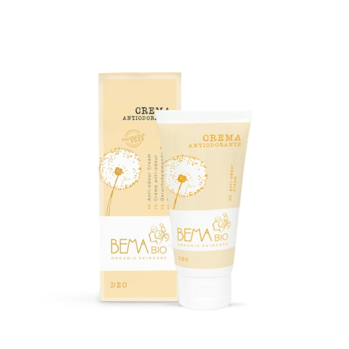 Naturys ANTI-ODOUR CREAM | Kremas šalinantis nemalonų kvapą