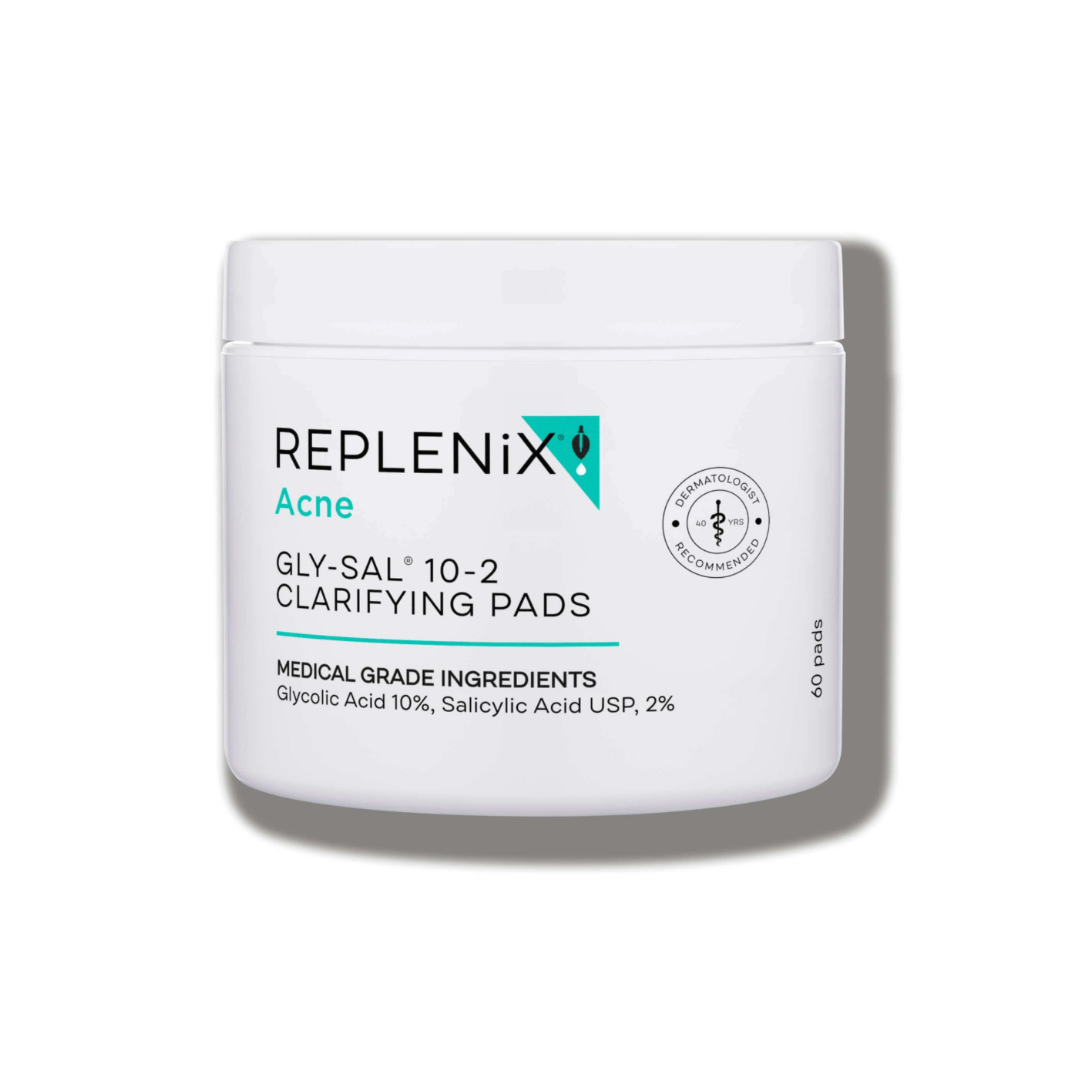 Replenix CLARIFYING PADS | Veido tonikas su 10% glikolio rūgštimi