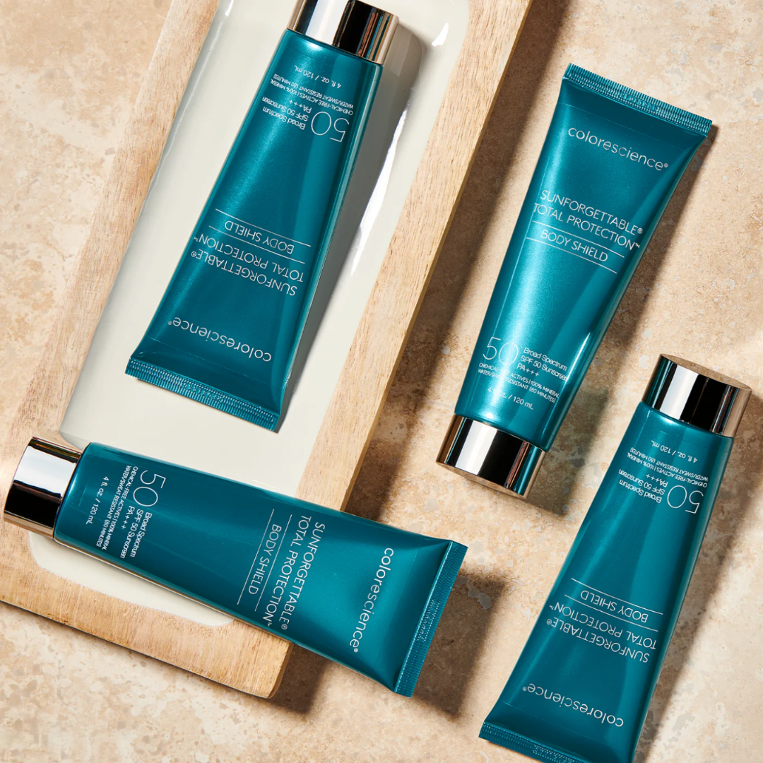 SUNFORGETTABLE TOTAL PROTECTION BODY SHIELD CLASSIC SPF 50 | Kūno kremas su apsauga nuo saulės