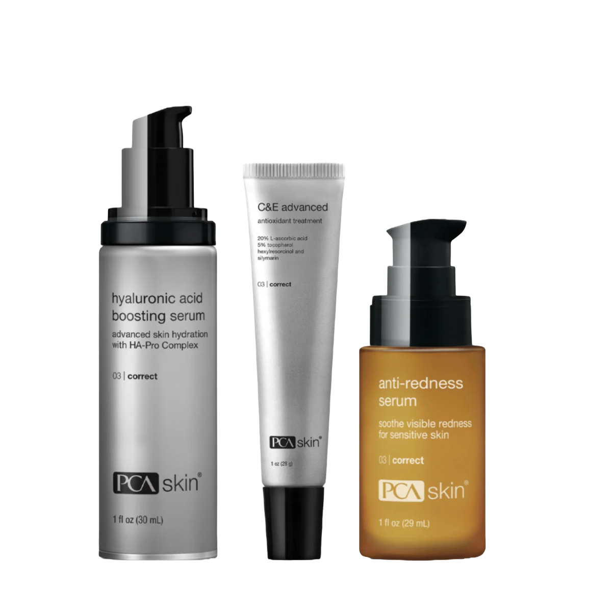 PCA Skin Veido serumai - produktai kiekvienam odos tipui | evoderma.lt