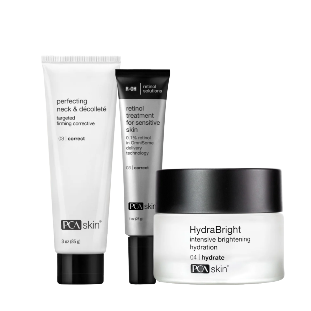 PCA Skin Veido kremai - kasdienė odos priežiūra namuose | evoderma.lt