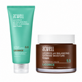 ACWELL MOISTURE DUO | Kasdienės veido priežiūros rinkinys su saldymedžiu