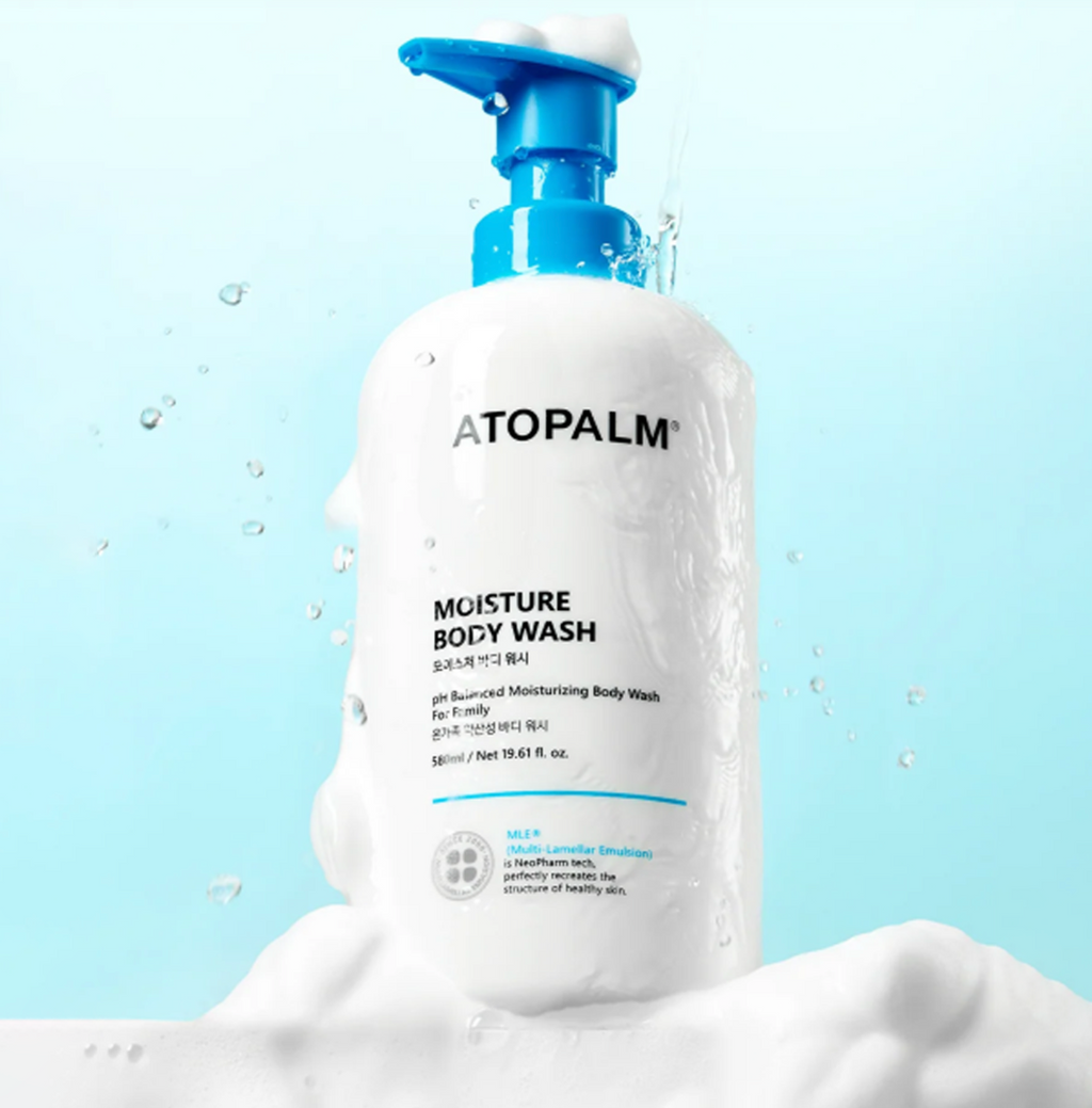 ATOPALM MOISTURE BODY WASH | Itin švelnus drėkinantis prausiklis kūnui