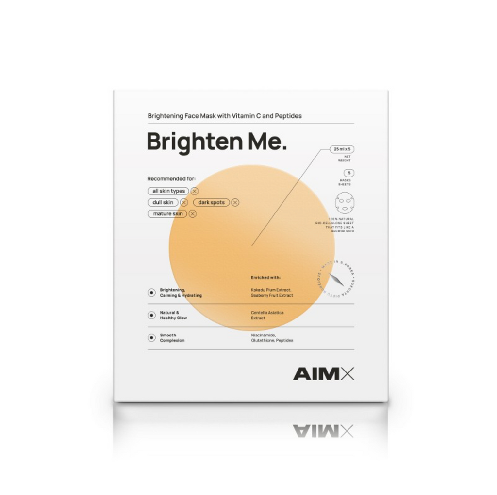 AimX BRIGHTEN ME | Skaistinanti veido kaukė su vitaminu C
