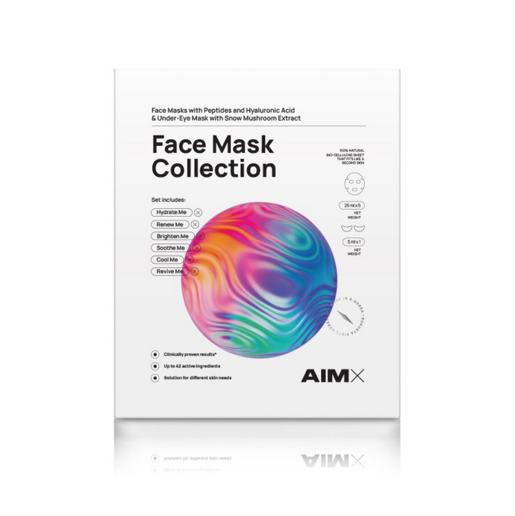 AimX FACE MASK COLLECTION | Lakštinių kaukių rinkinys