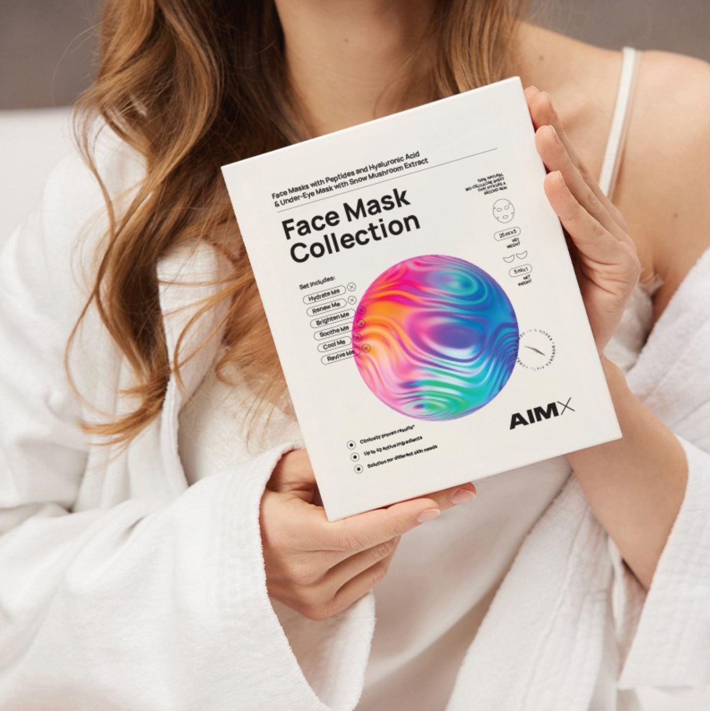 AimX FACE MASK COLLECTION | Lakštinių kaukių rinkinys