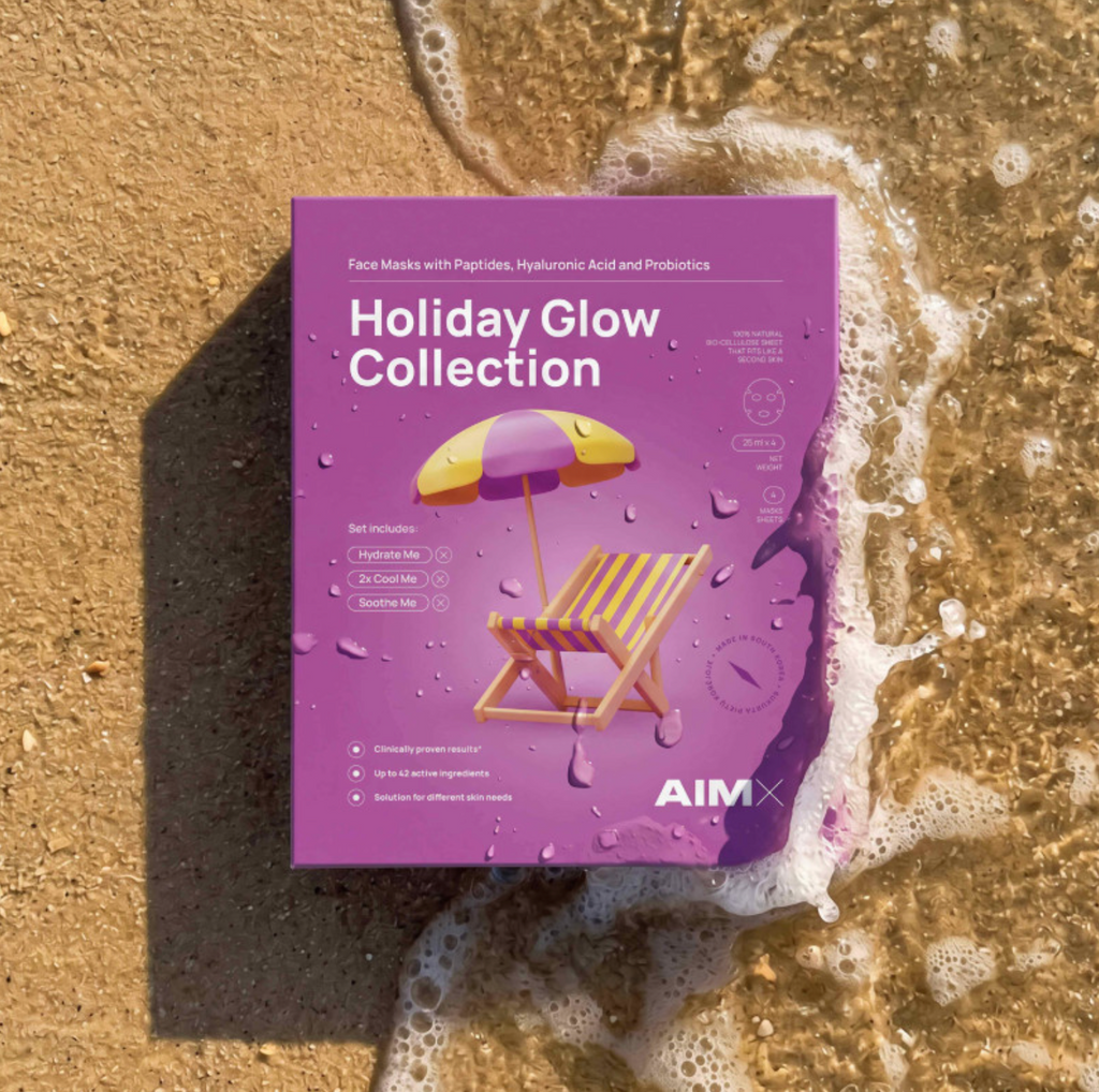 AimX HOLIDAY LIMITED EDITION | Lakštinių kaukių rinkinys