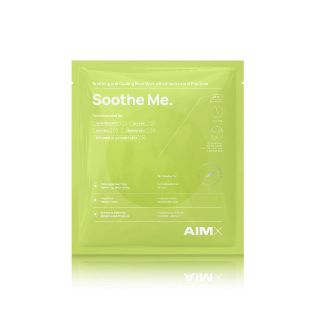 AimX SOOTHE ME | Greito poveikio raminanti veido kaukė su peptidais 