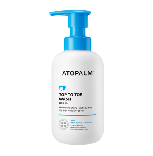 Atopalm TOP TO TOE WASH | Jautrios odos prausiklis