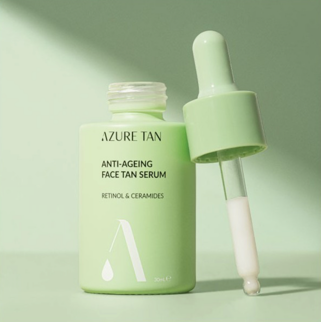 Azure Tan ANTI-AGING TAN SERUM | Serumas su savaiminio įdegio efektu