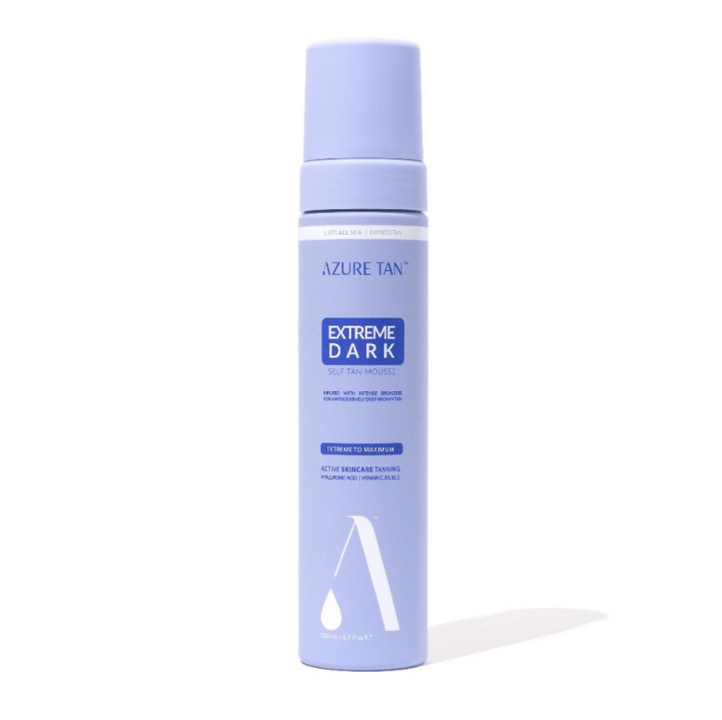 Azure Tan EXTREME DARK - EXTREME TO MAX | Greito poveikio savaiminio įdegio putos - itin tamsus atspalvis