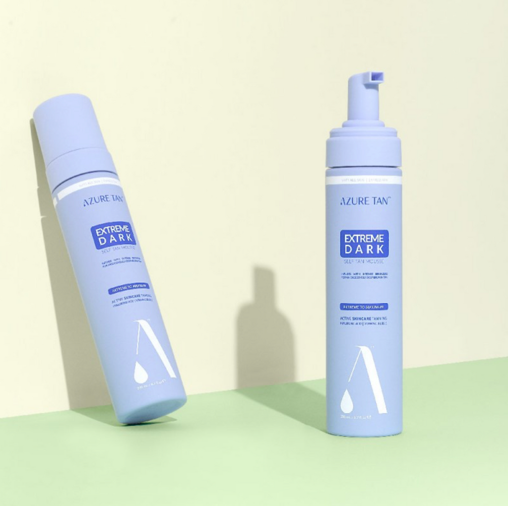 Azure Tan EXTREME DARK - EXTREME TO MAX | Greito poveikio savaiminio įdegio putos - itin tamsus atspalvis