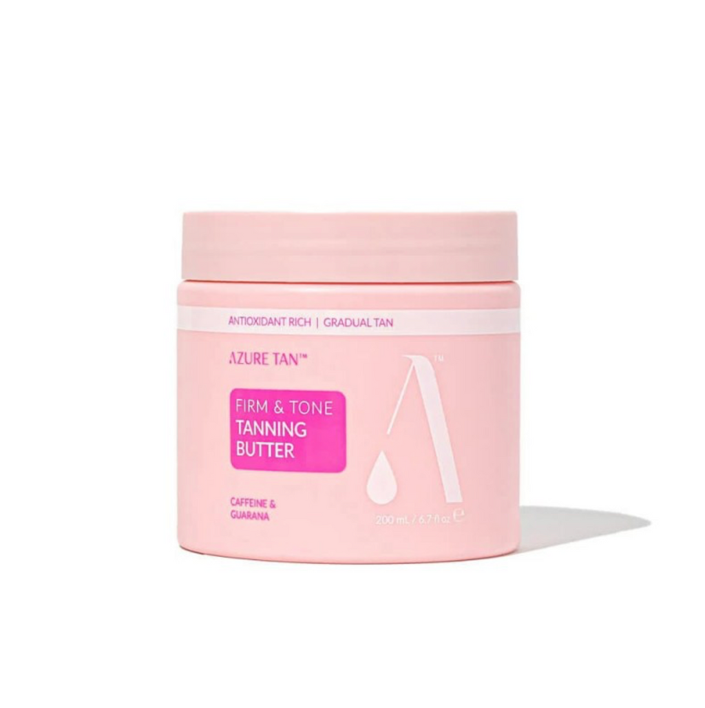Azure Tan FIRM&TONE TANNING BUTTER | Stangrinantis savaiminio įdegio kūno sviestas