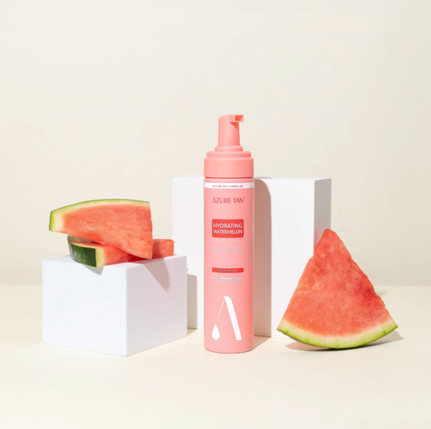 Azure Tan HYDRATING WATERMELON - MEDIUM TO DARK | Drėkinančios savaiminio įdegio putos