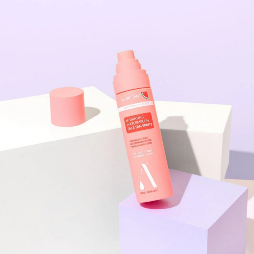 Azure Tan HYDRATING WATERMELON FACE TAN SPRITZ | Drėkinantis savaiminio įdegio veido tonikas