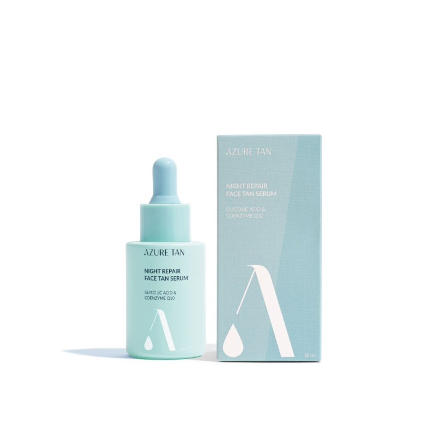 Azure Tan NIGHT REPAIR TAN SERUM | Veido serumas su savaiminio įdegio efektu