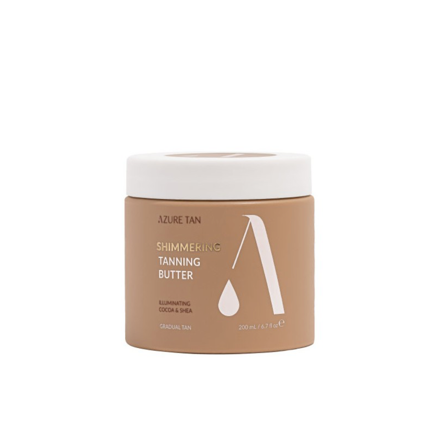 Azure Tan SHIMMERING TANNING BUTTER | Žėrėjimą suteikiantis savaiminio įdegio sviestas