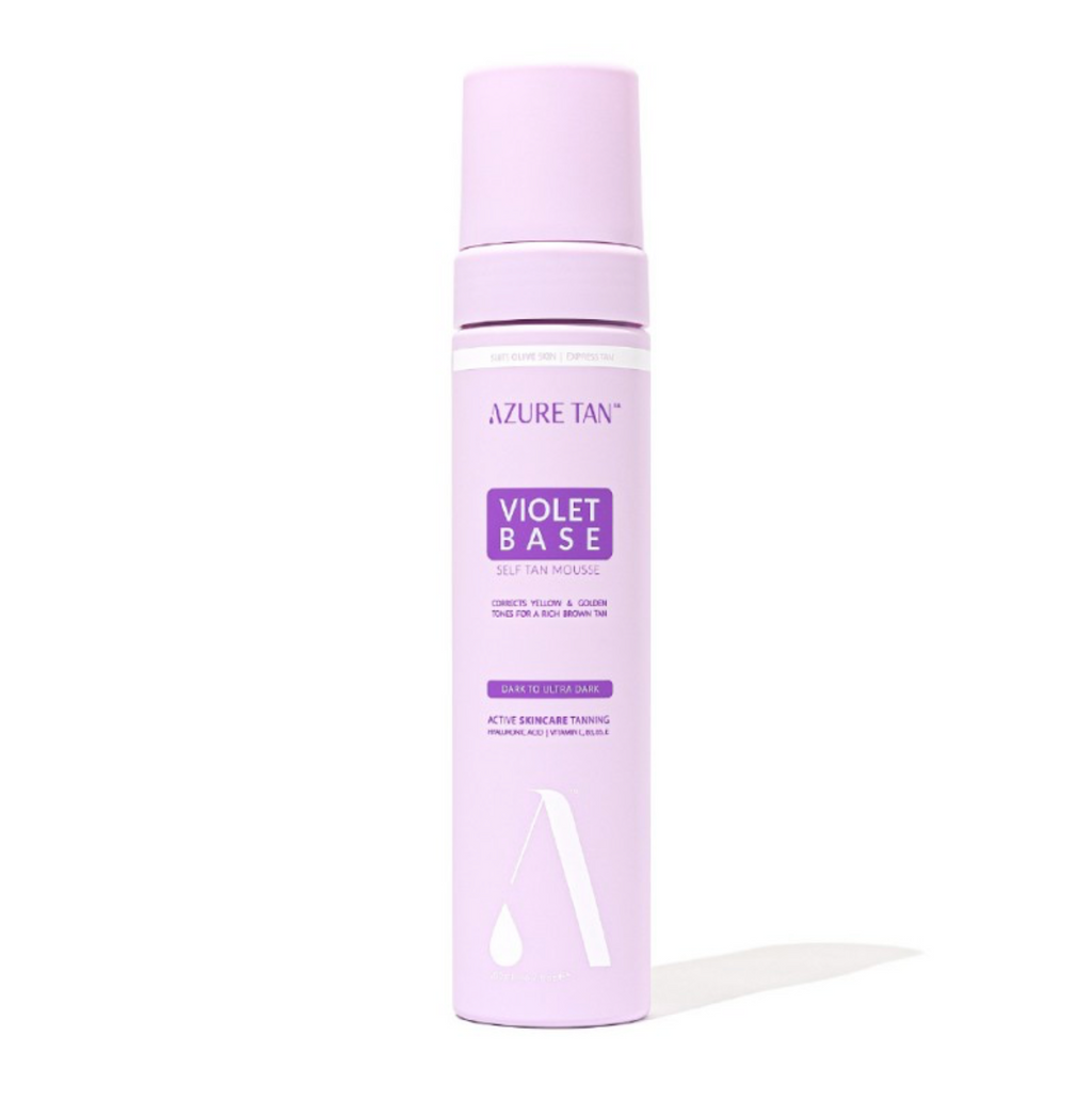 Azure Tan VIOLET BASE DARK TO ULTRA DARK | Greito poveikio savaiminio įdegio putos – tamsus atspalvis