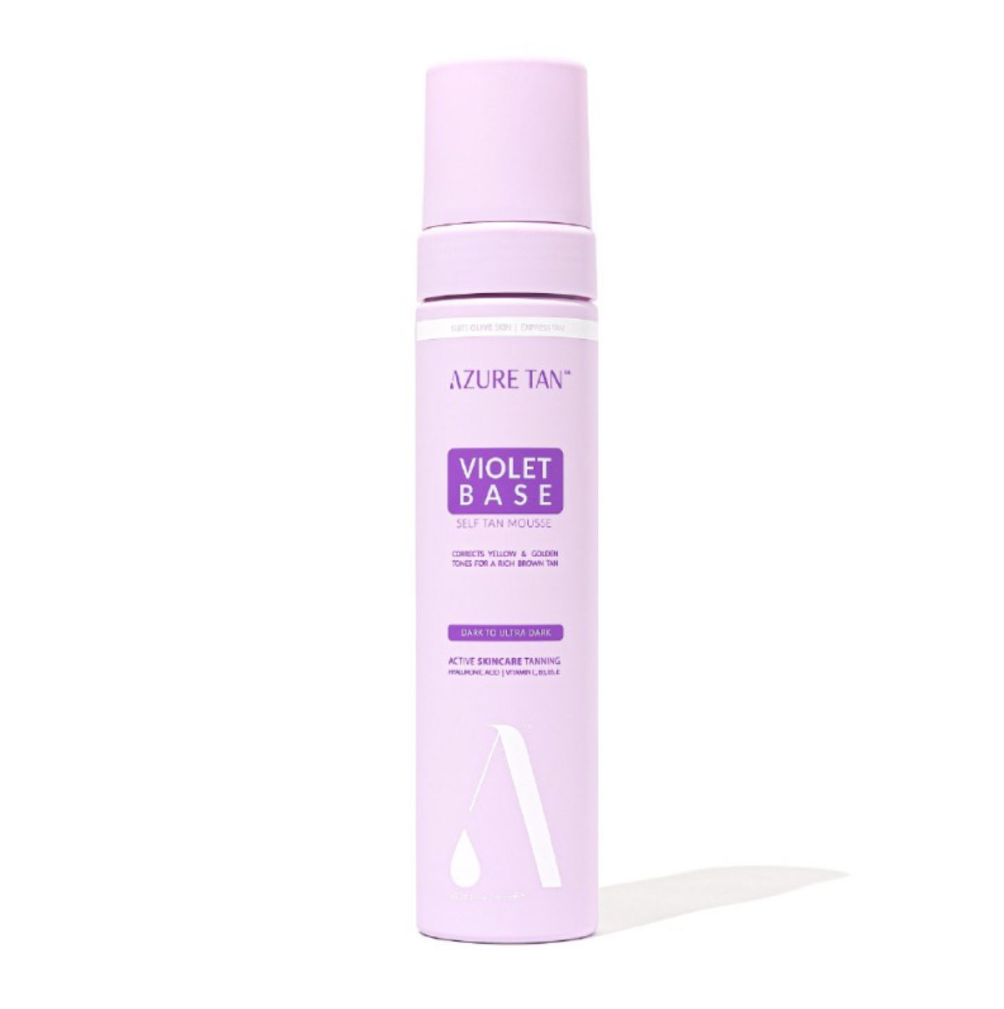 Azure Tan VIOLET BASE DARK TO ULTRA DARK | Greito poveikio savaiminio įdegio putos – tamsus atspalvis