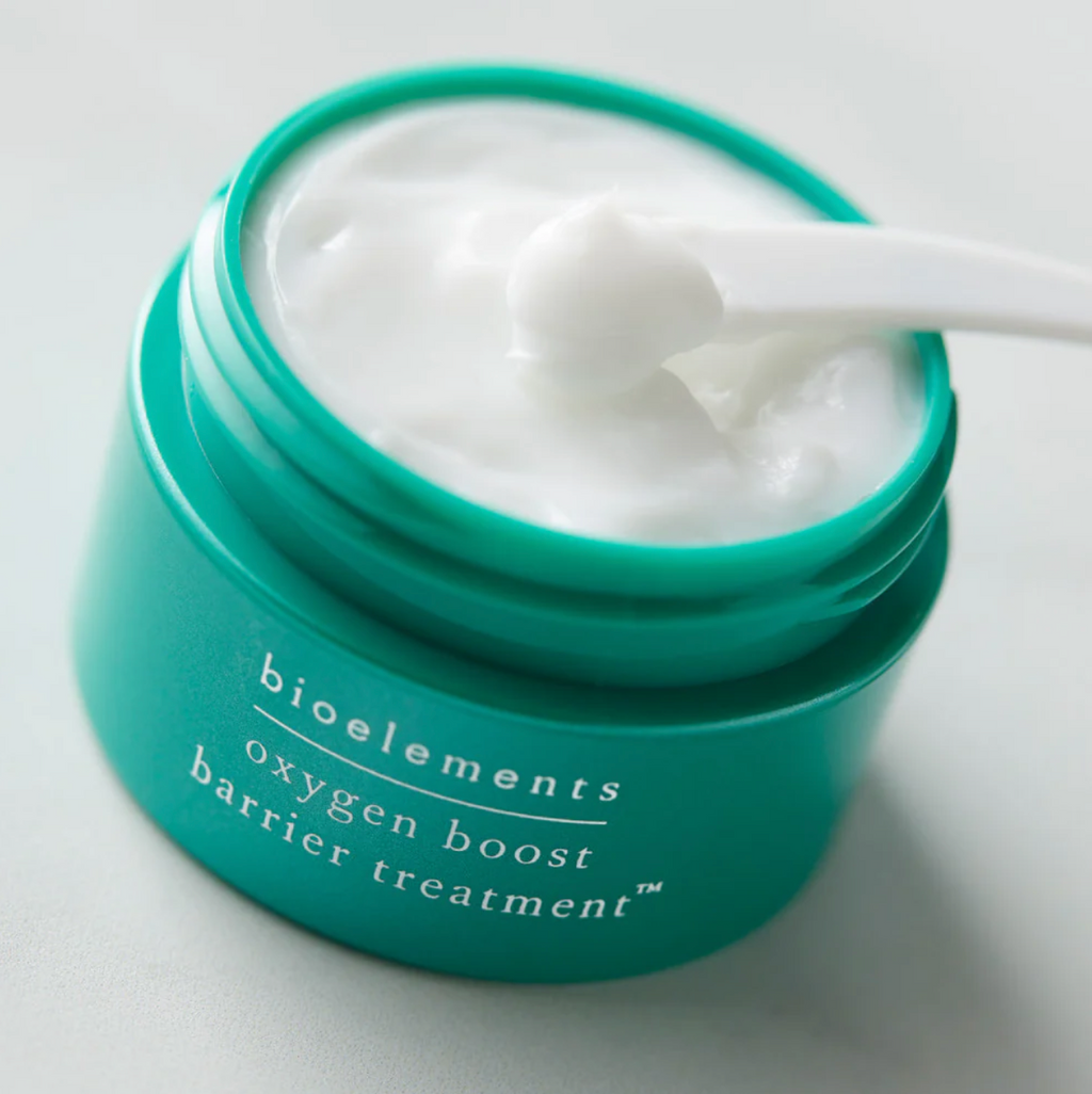 Bioelements OXYGEN BOOST BARRIER TREATMENT | Veido kremas su trigubu deguonies kompleksu