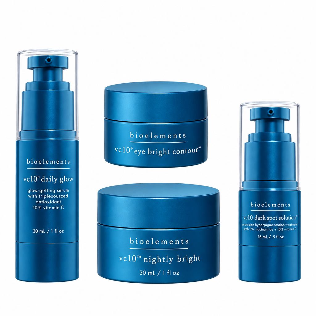 Bioelements VITAMIN C KIT | Šviesinantis odos priežiūros rinkinys