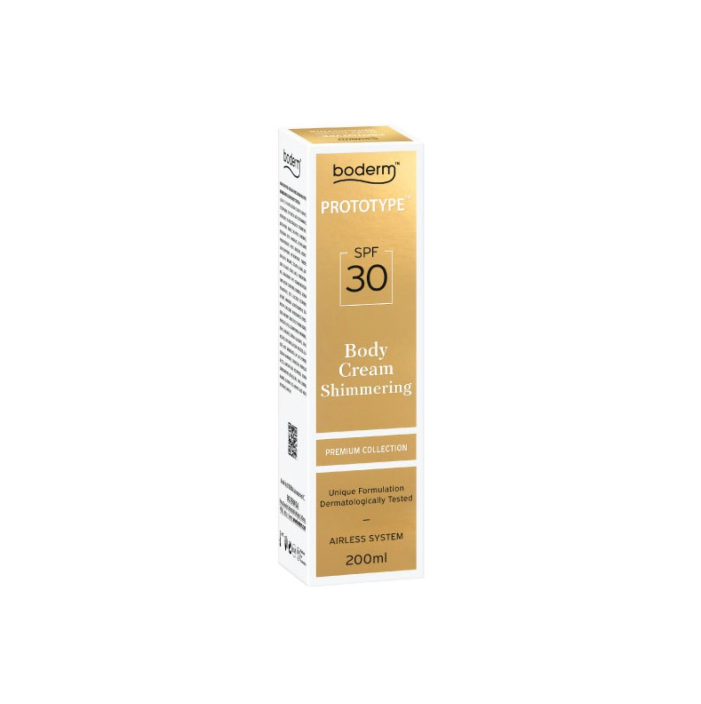 Boderm PROTOTYPE | Žėrintis kūno kremas SPF30