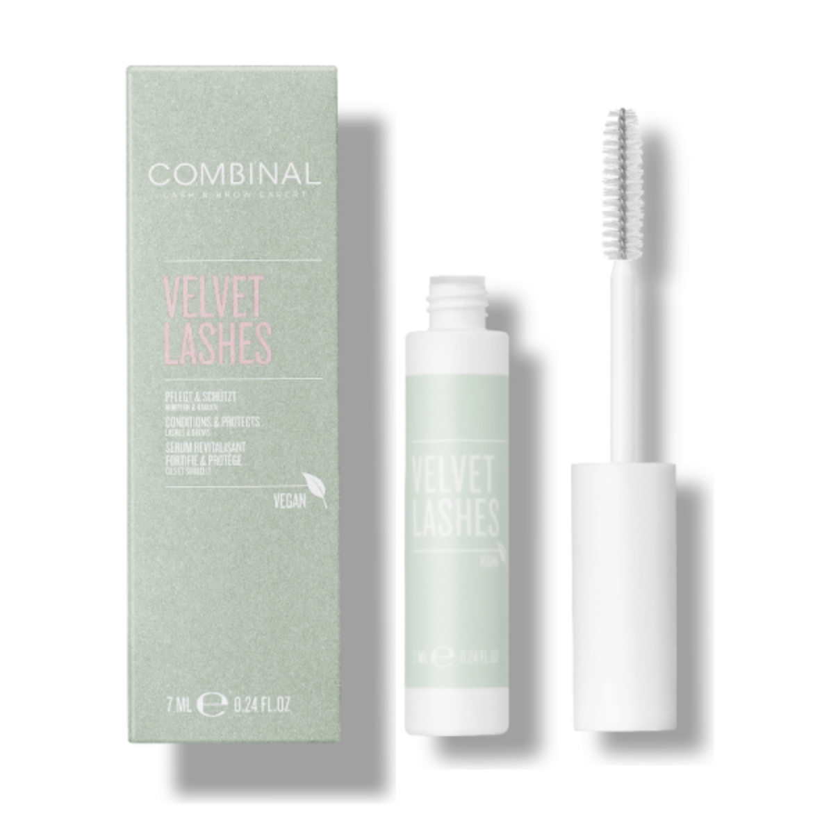 COMBINAL VELVET LASHES | Stiprinamasis antakių ir blakstienų serumas