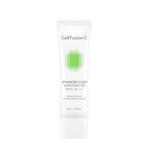 Cell Fusion C ADVANCED CLEAR 100 SPF 50+/PA++++ | Kremas nuo saulės riebiai odai