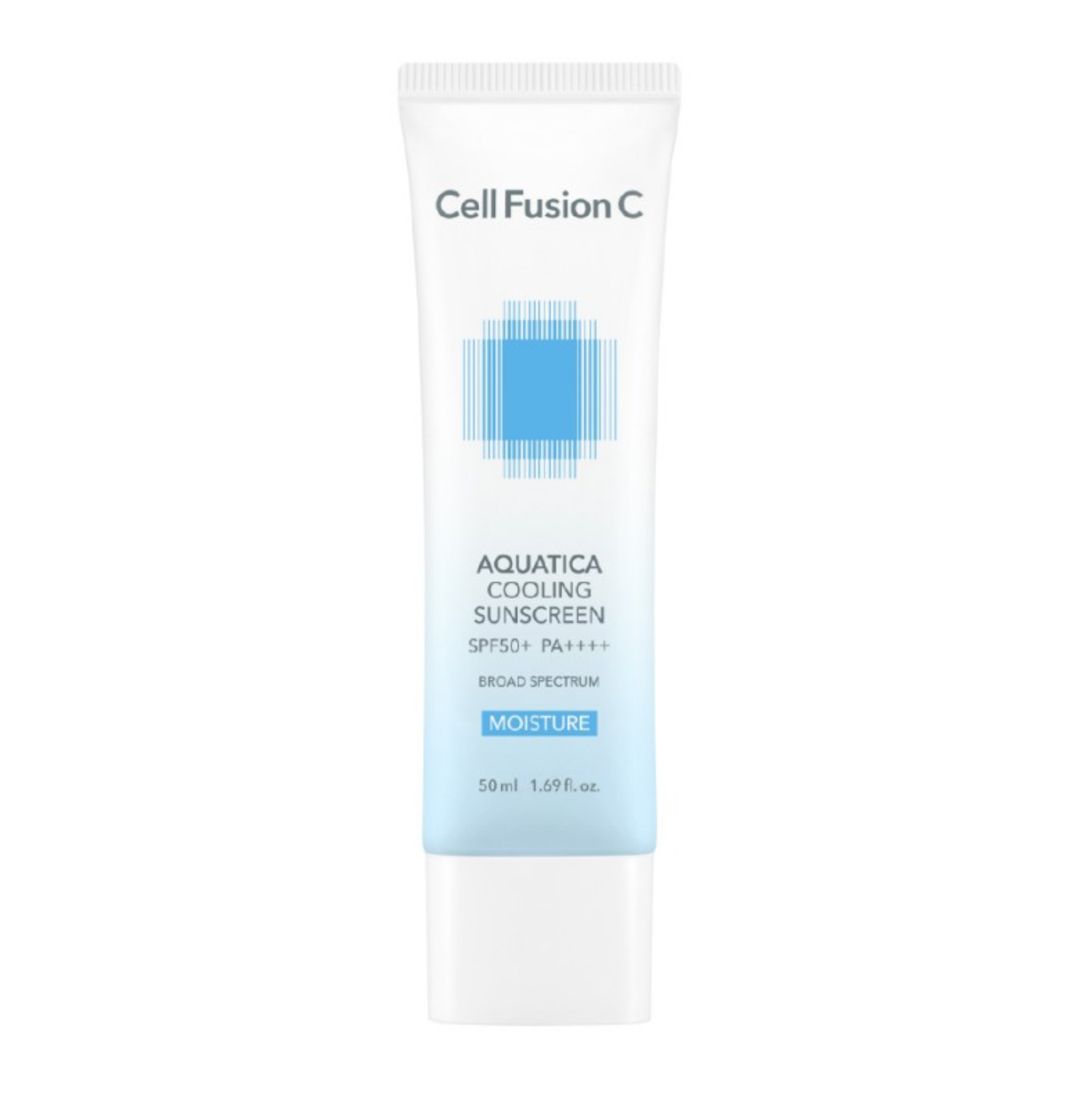Cell Fusion C AQUATICA COOLING SUNSCREEN SPF50+ PA++ | Vėsinantis ir drėkinantis kremas nuo saulės