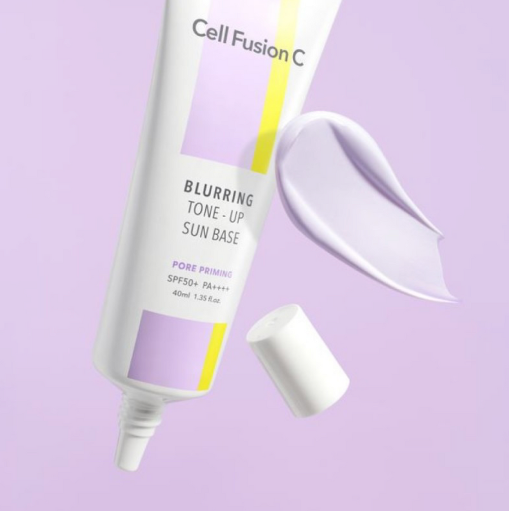 Cell Fusion C BLURRING TONE-UP SUN BASE | Poras maskuojanti makiažo bazė su SPF