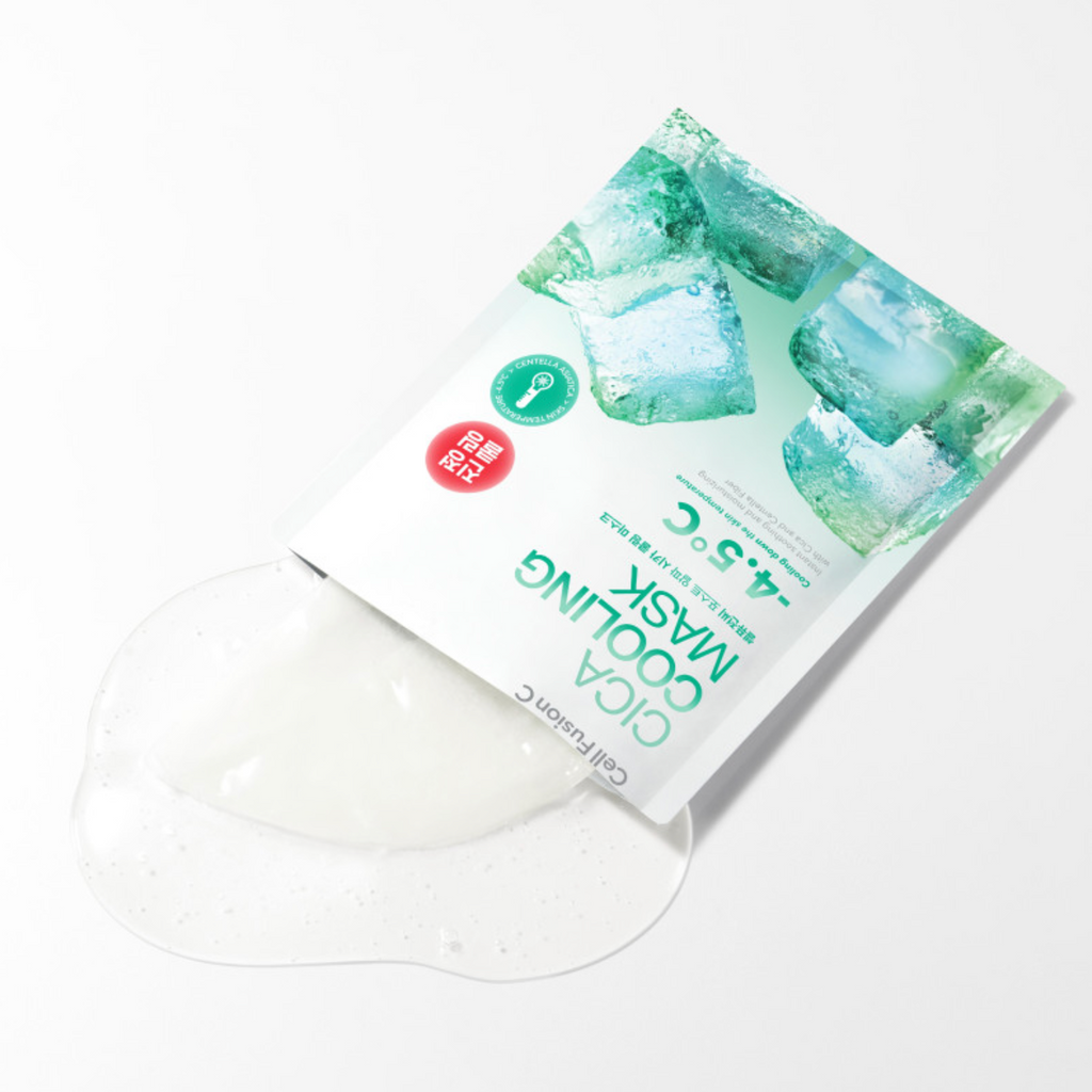 Cell Fusion C CICA COOLING MASK | Vėsinanti ir raminanti veido kaukė 