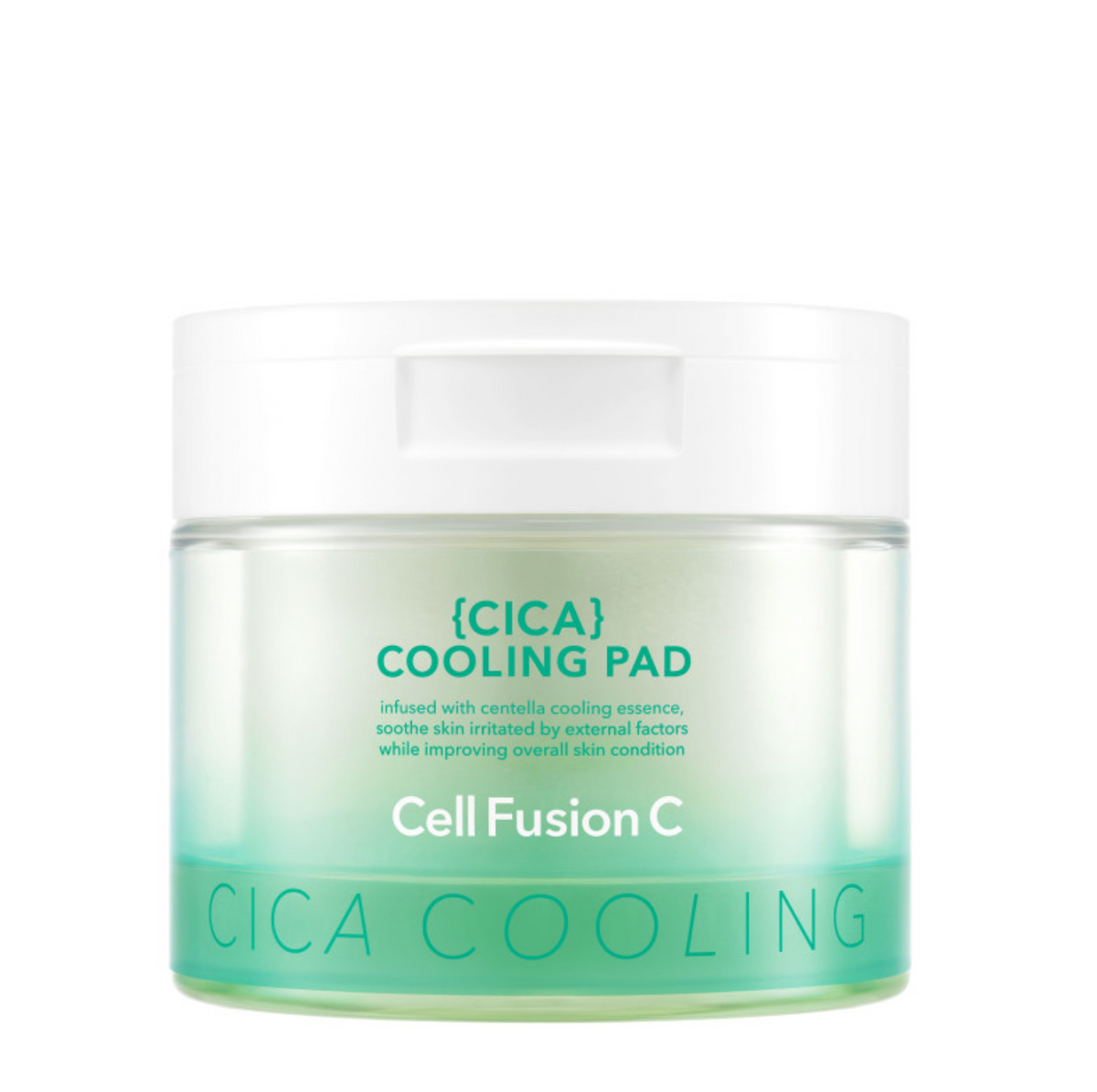 Cell Fusion C CICA COOLING PAD | Vėsinantis ir raminantis veido tonikas