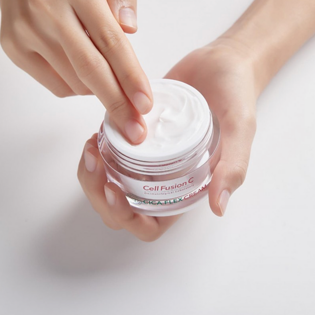 Cell Fusion C CICA FLEX CREAM | Drėkinantis ir raminantis veido kremas 
