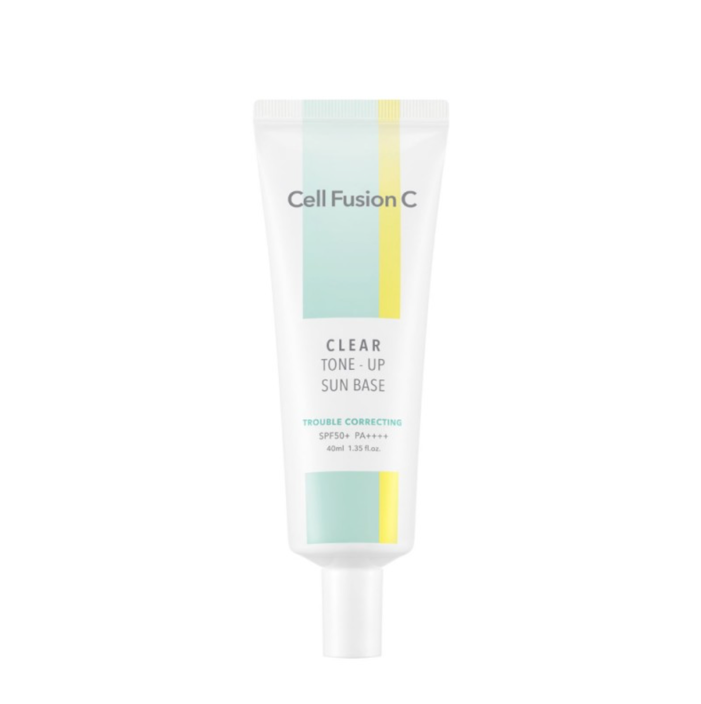 Cell Fusion C CLEAR TONE-UP SUN BASE | Raminanti makiažo bazė su SPF probleminei odai