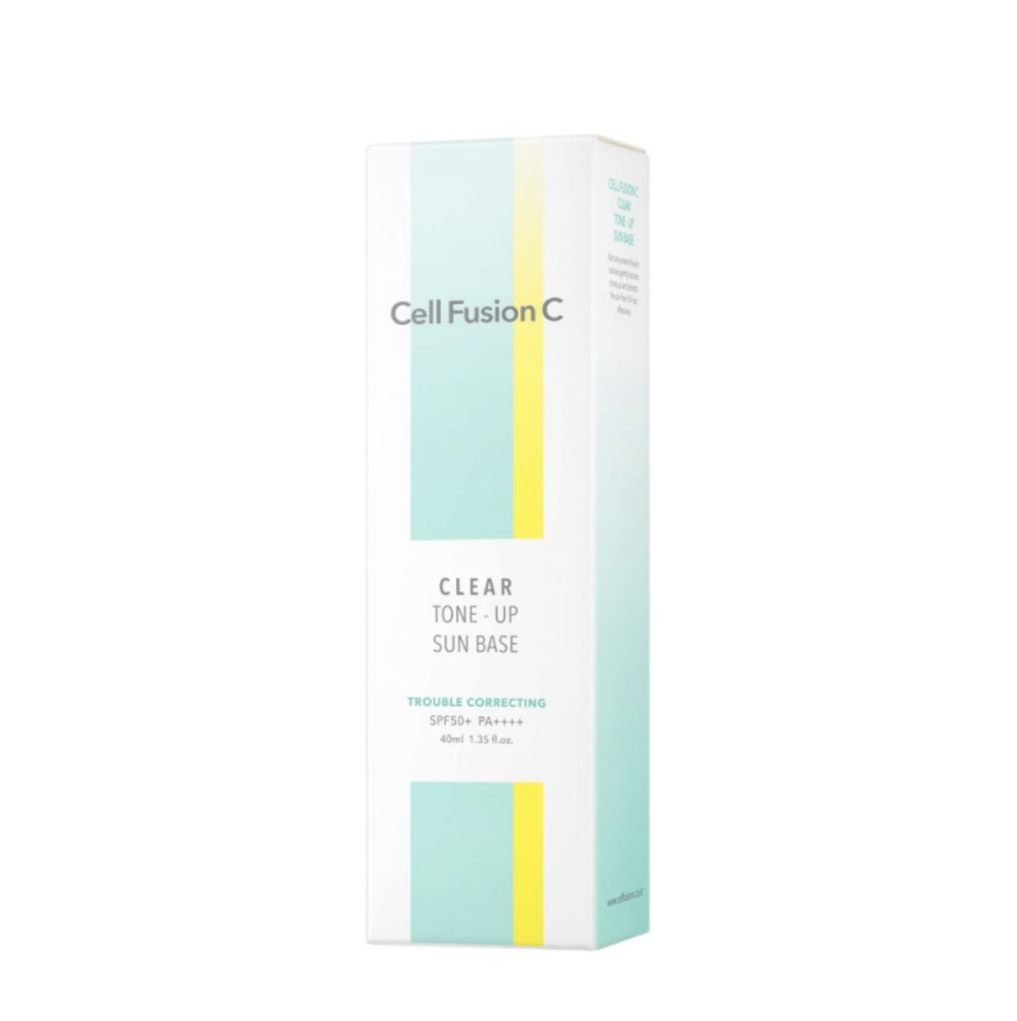 Cell Fusion C CLEAR TONE-UP SUN BASE | Raminanti makiažo bazė su SPF probleminei odai