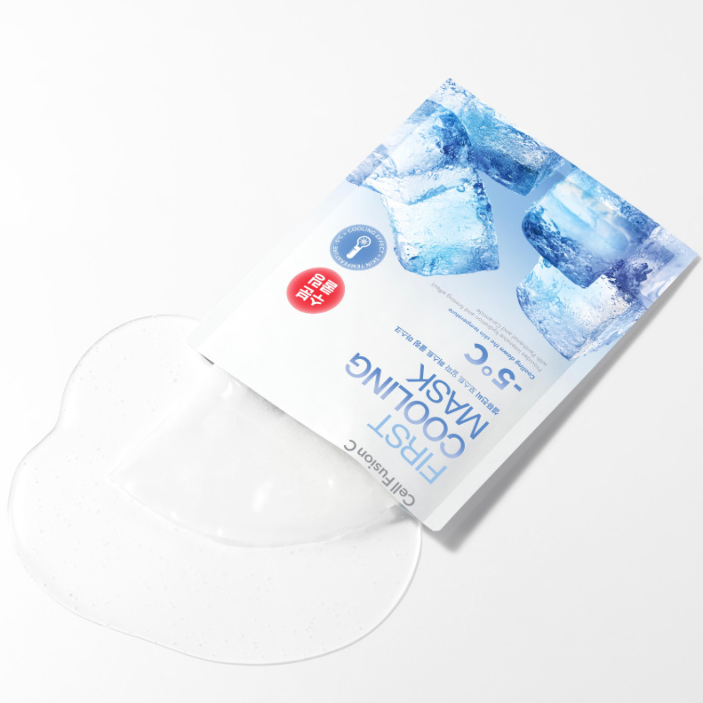 Cell Fusion C FIRST COOLING MASK | Vėsinanti ir drėkinanti lakštinė veido kaukė