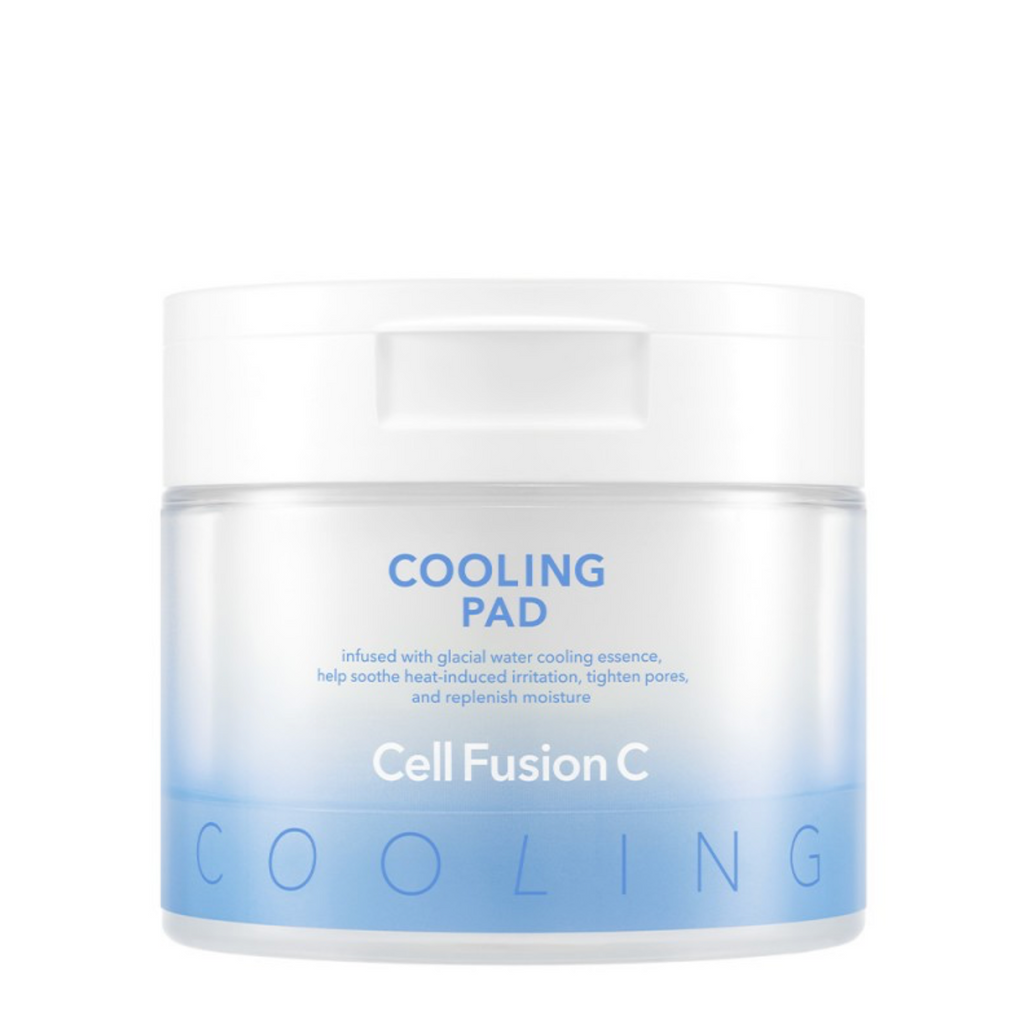 Cell Fusion C FIRST COOLING PAD | Vėsinantis ir drėkinantis veido tonikas