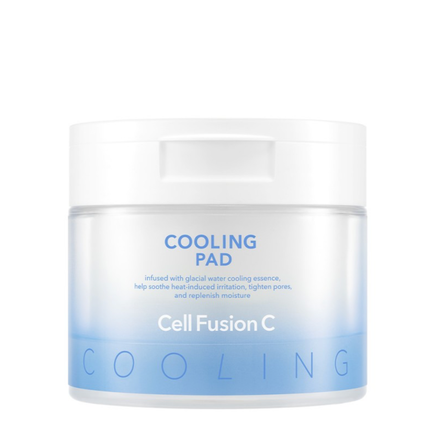 Cell Fusion C FIRST COOLING PAD | Vėsinantis ir drėkinantis veido tonikas