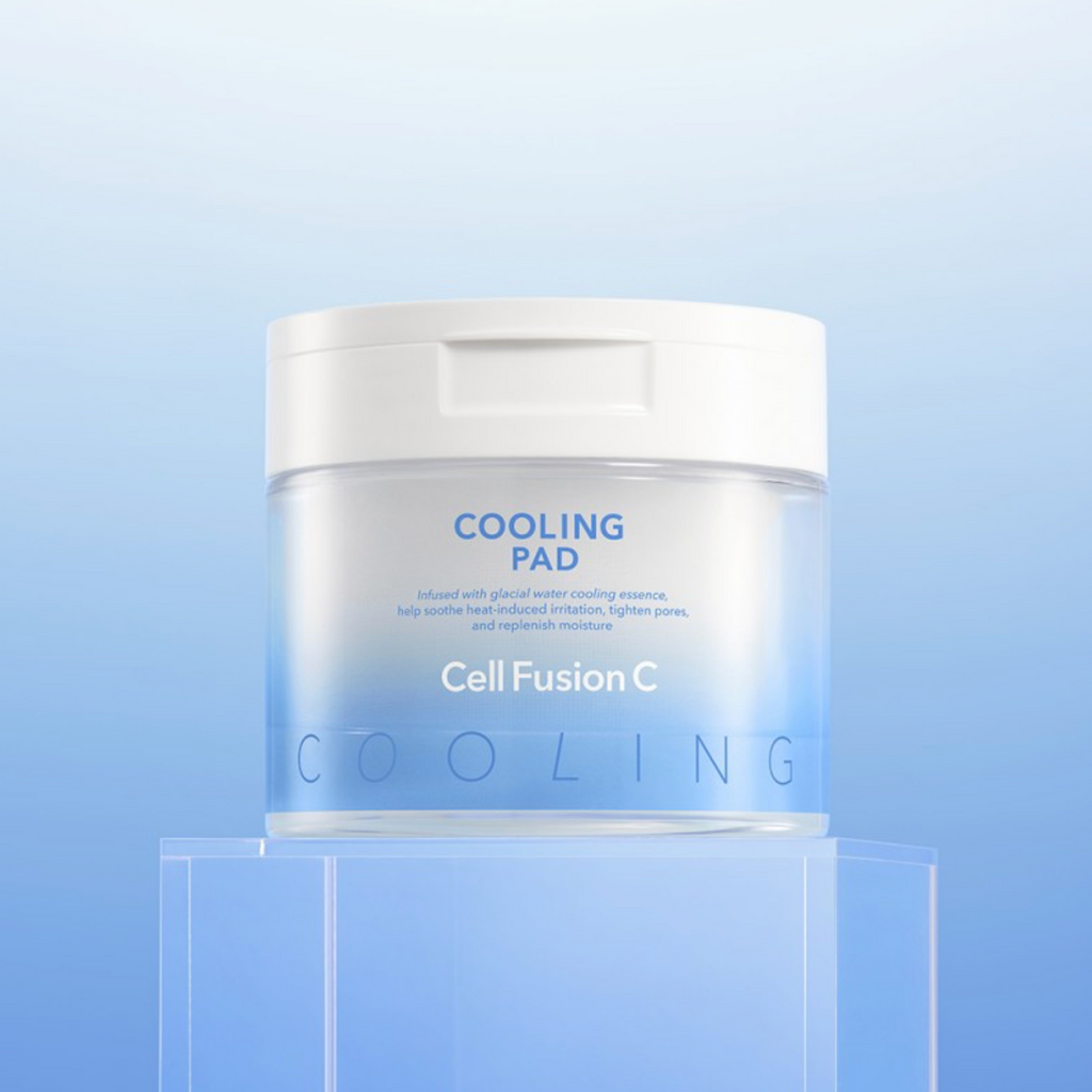 Cell Fusion C FIRST COOLING PAD | Vėsinantis ir drėkinantis veido tonikas