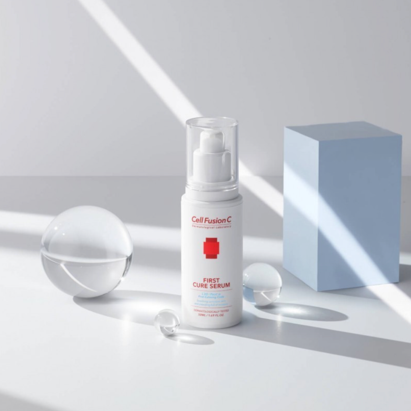 Cell Fusion C FIRST CURE SERUM | Serumas jautriai veido odai 
