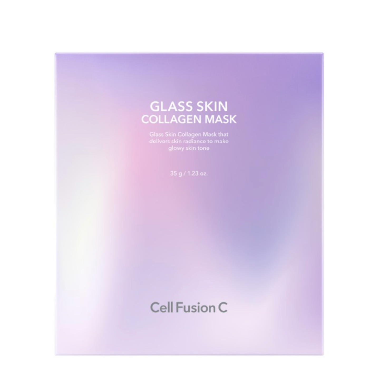 Cell Fusion C GLASS SKIN COLLAGEN MASK | Skaistinanti hidrogelinė kaukė su kolagenu