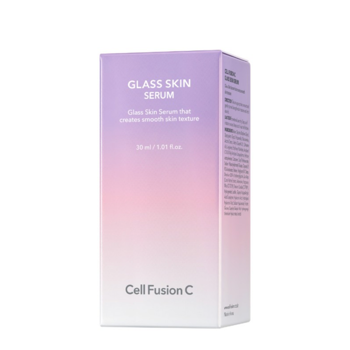 Cell Fusion C GLASS SKIN SERUM | Odos tekstūrą pagerinantis serumas