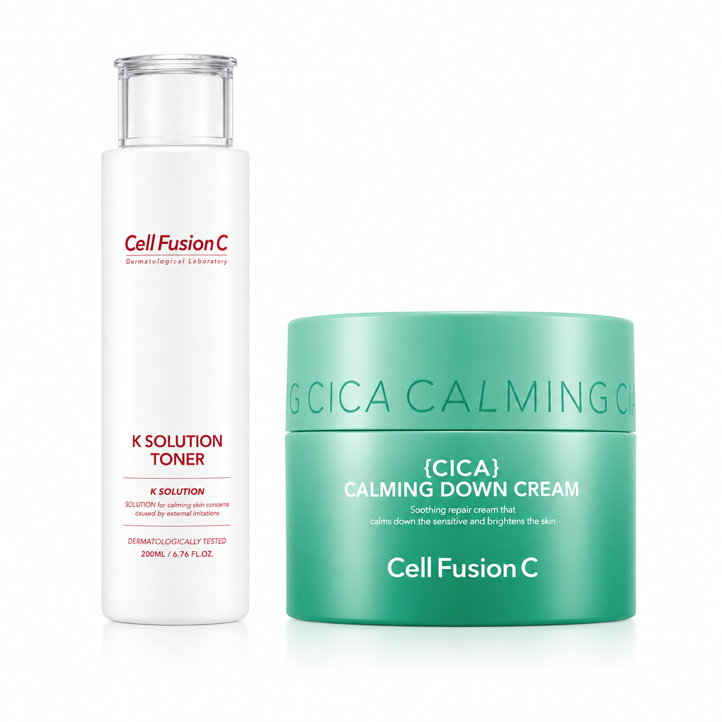 Cell Fusion C K SOLUTION + CICA | Raminamasis rinkinys jautriai odai