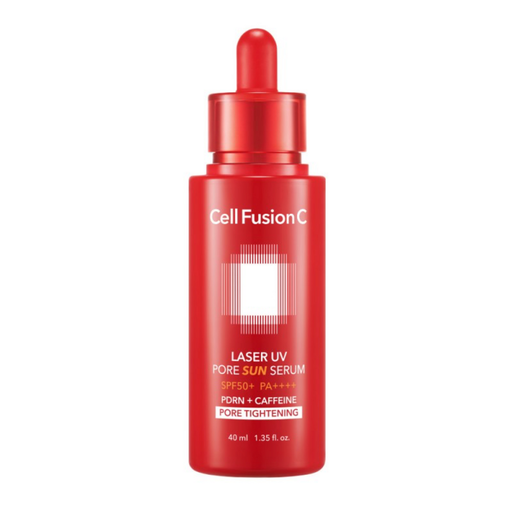 Cell Fusion C LASER UV PORE SUN SERUM SPF 50+ PA++++ | Poras mažinantis serumas