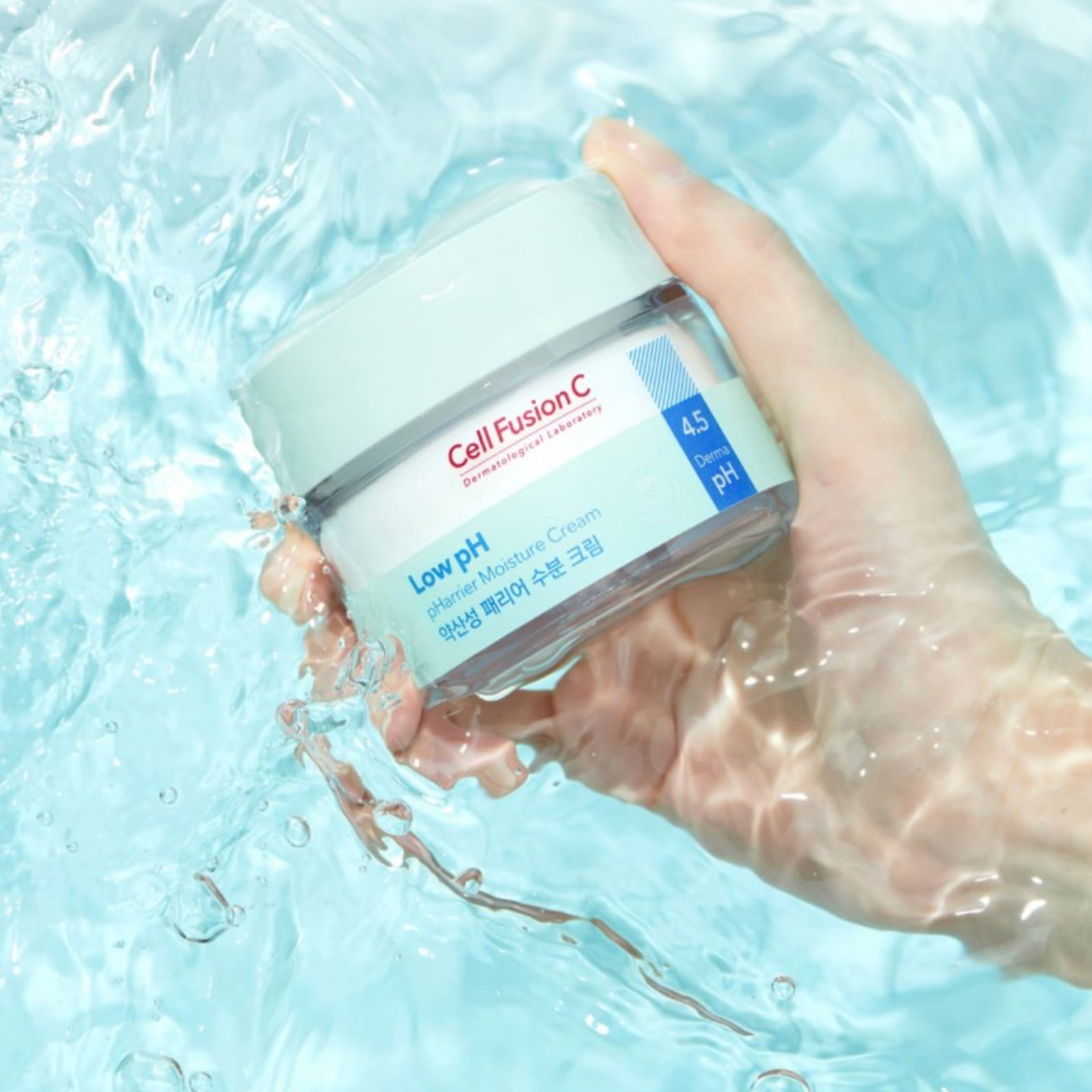 Cell Fusion C LOW PH PHARRIER MOISTURE CREAM | Drėkinantis veido kremas-gelis