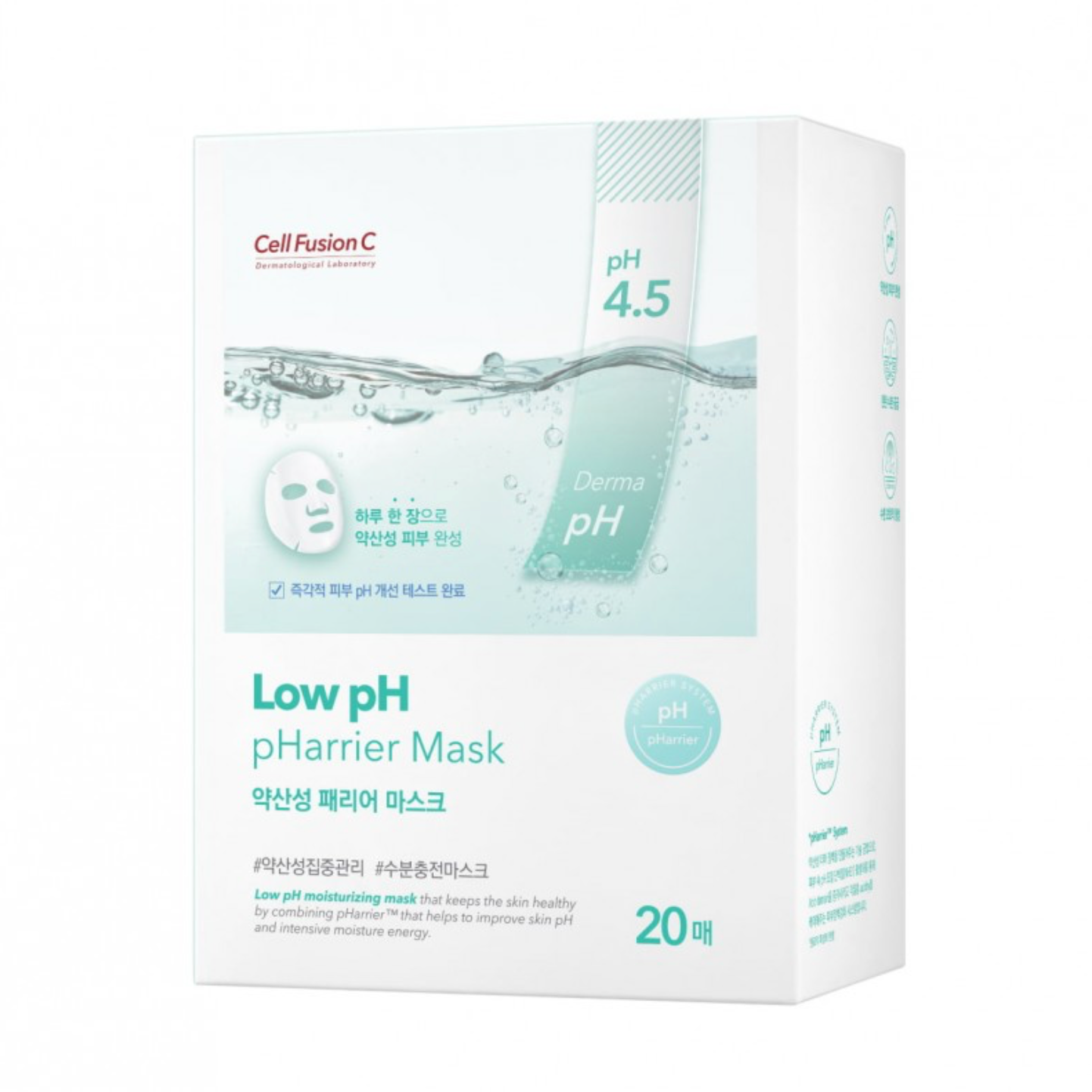 Cell Fusion C LOW pH pHARRIER MASK | Drėkinanti lakštinė veido kaukė